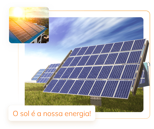 placas solares o sol é a nossa energia